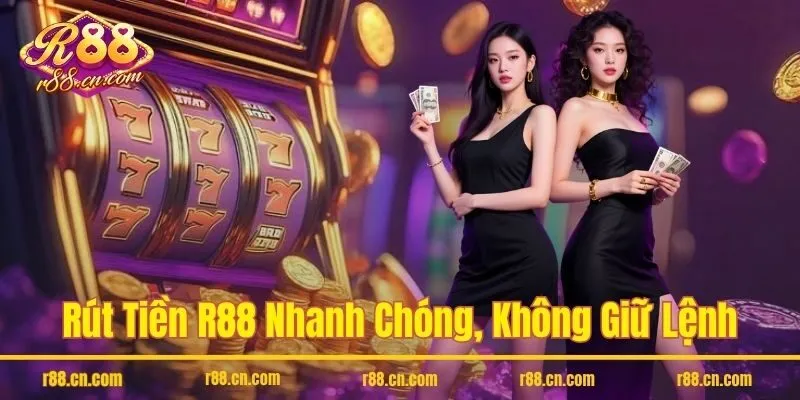 Rút tiền R88 nhanh chóng, không giữ lệnh
